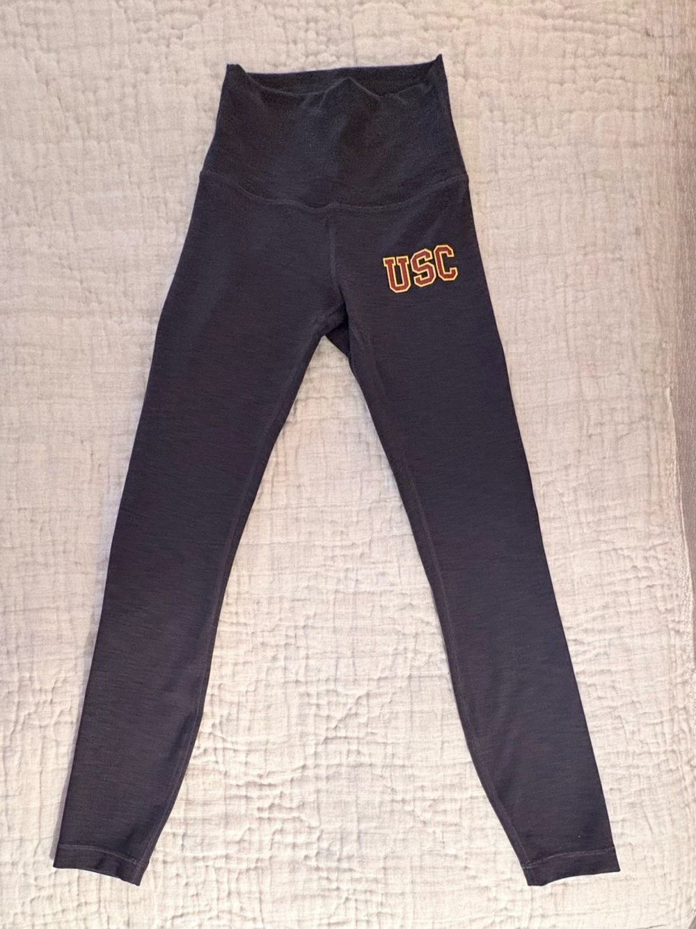 Lululemon Align Leggings Size 2 High Rise Dark Gray Full Length USC